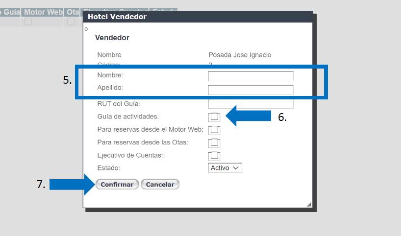 Creación de usuarios