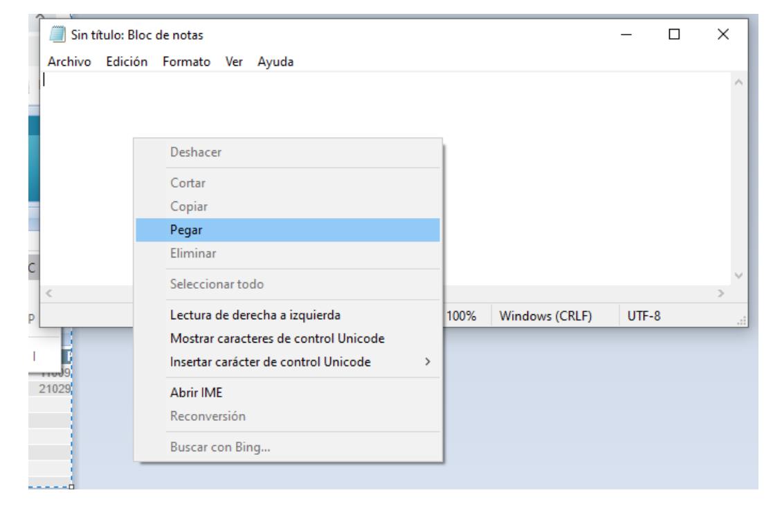 Exportar Asientos Contables a TXT