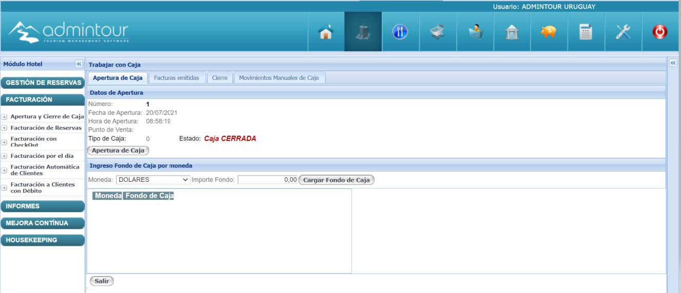 Manual de recepción