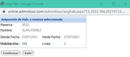 Manual de recepción