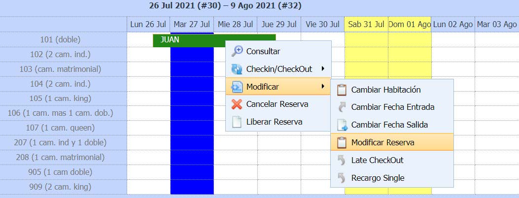 Manual de recepción