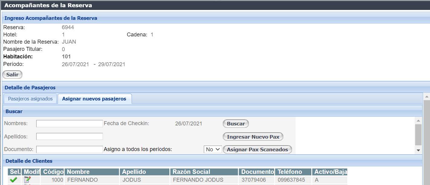 Manual de recepción