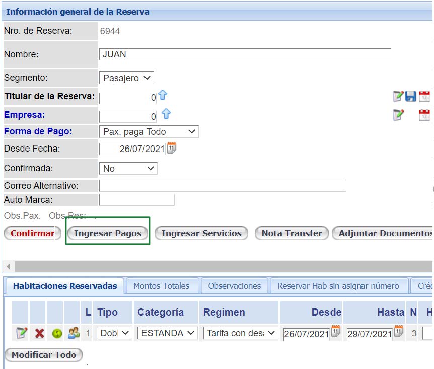 Manual de recepción