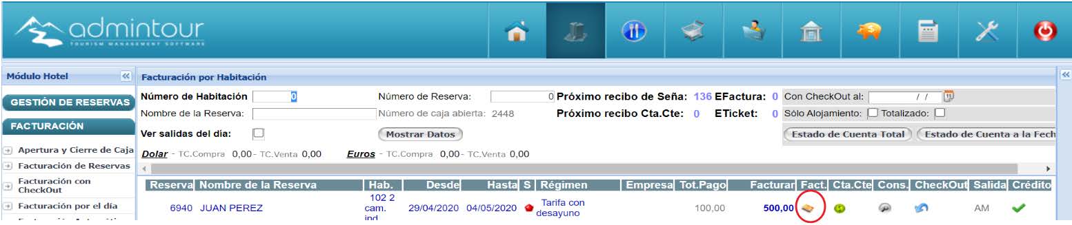 Manual de recepción