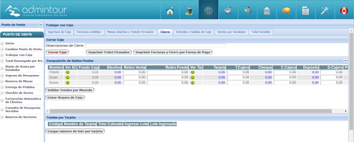 Manual de recepción