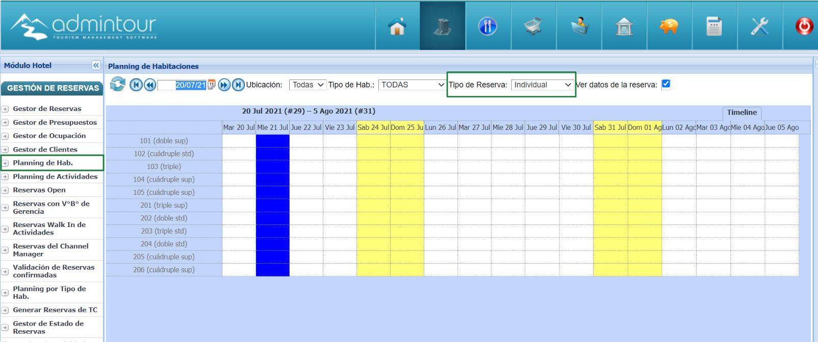 Manual de recepción